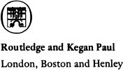 First published in 1979 by Routledge Kegan Paul Ltd 39 Store Street London - photo 3