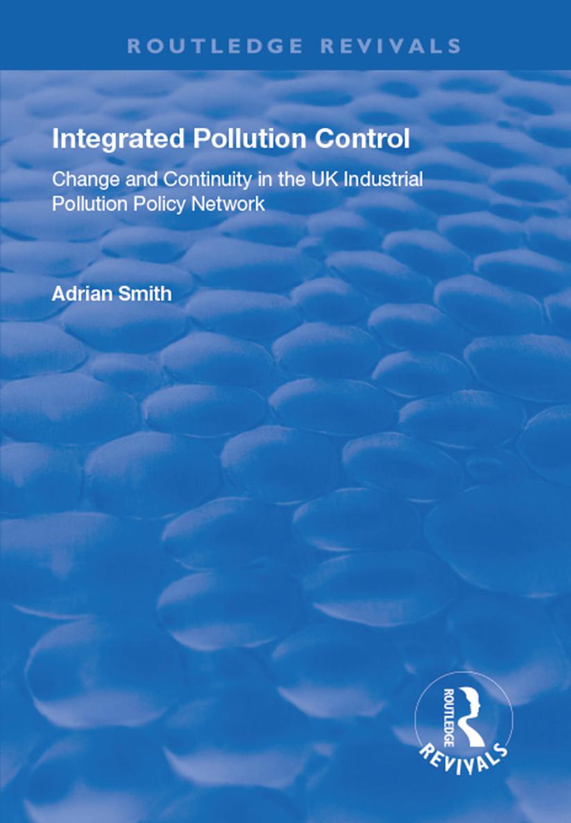 INTEGRATED POLLUTION CONTROL Integrated Pollution Control Change and - photo 1