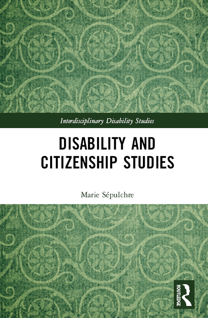 Disability and Citizenship Studies Focusing on the case of disability this - photo 1