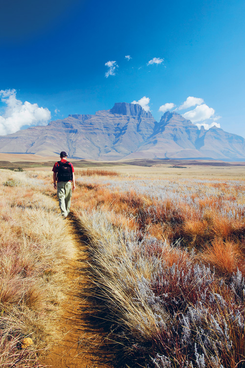 Monks Cowl uKhahlamba-Drakensberg Park IAN TROWERCORBIS Sipping in the - photo 8