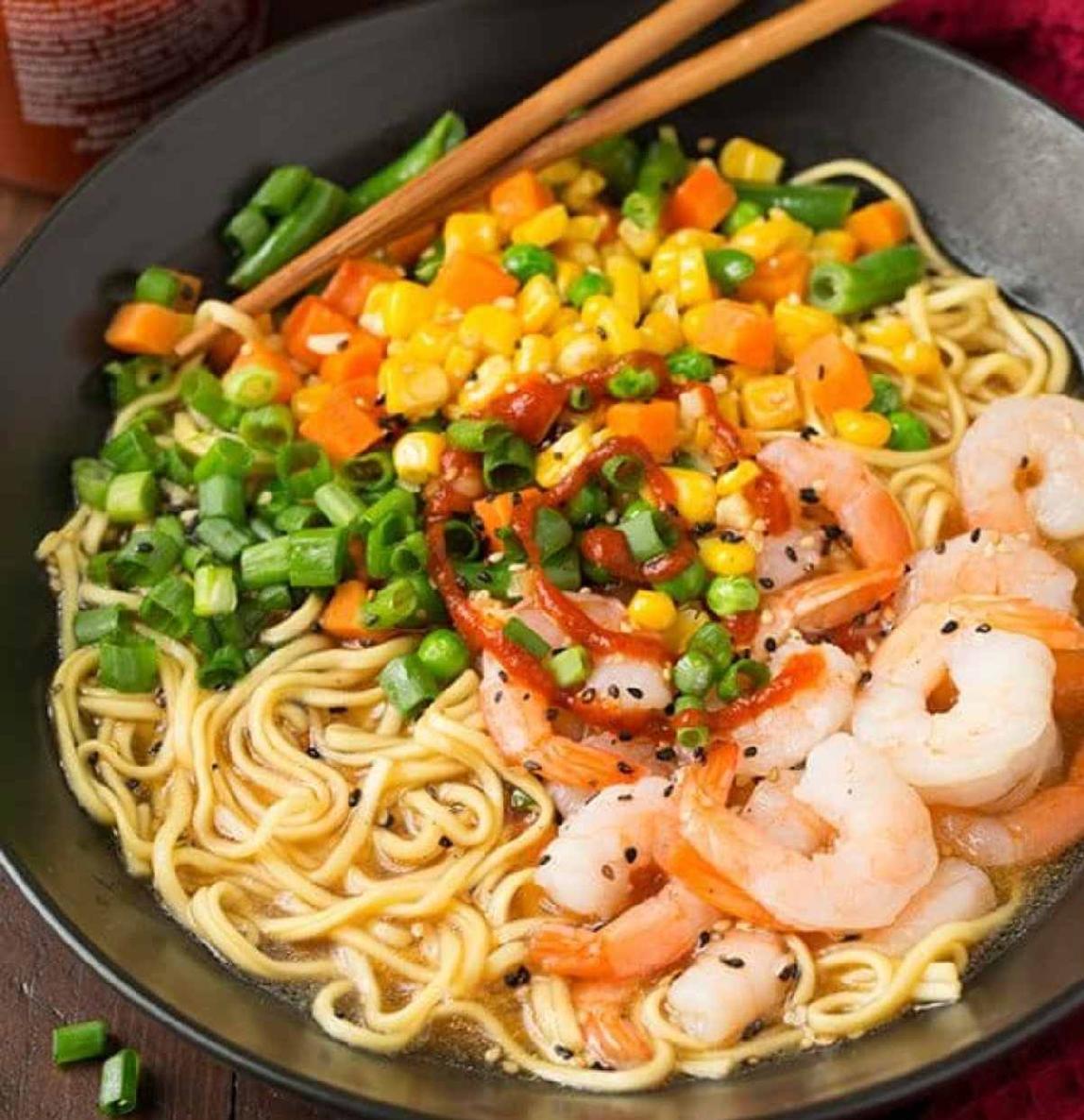 Heavenly shrimp flavored Japanese ramen Total Prep Time 30 minutes Serving - photo 4