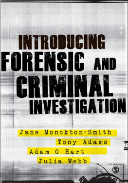 Jane Monckton-Smith - Introducing Forensic and Criminal Investigation