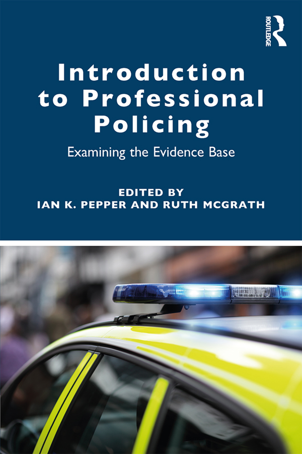 Introduction to Professional Policing Policing is a dynamic profession with - photo 1