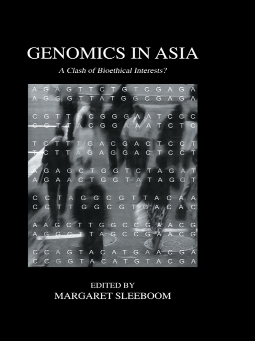 GENOMICS IN ASIA The work focuses on issues dealing with the development and - photo 1