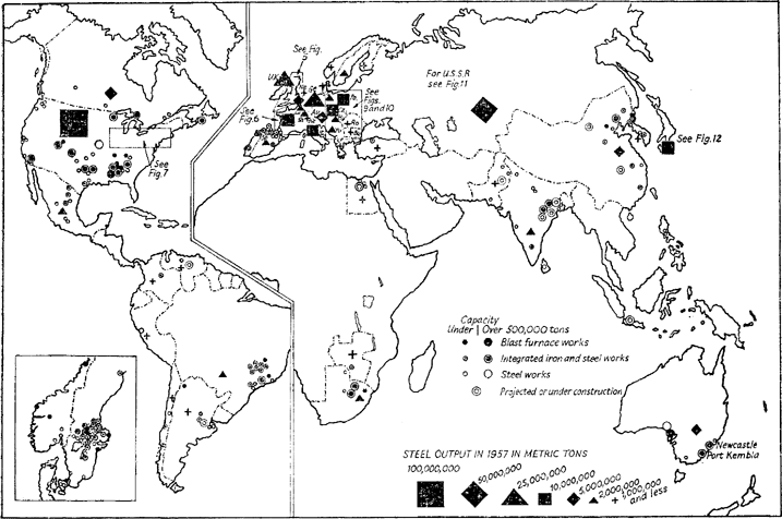 FIG 2 Iron and steel works of the world Based on Iron and Steel Works of the - photo 5