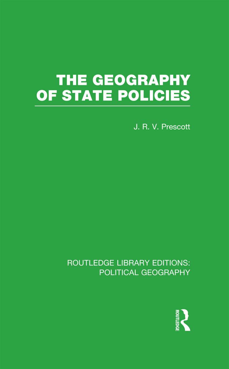 ROUTLEDGE LIBRARY EDITIONS POLITICAL GEOGRAPHY Volume 14 THE GEOGRAPHY OF - photo 1