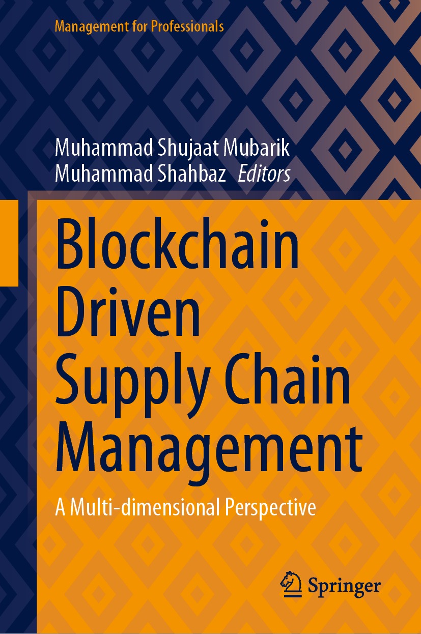 Book cover of Blockchain Driven Supply Chain Management Management for - photo 1