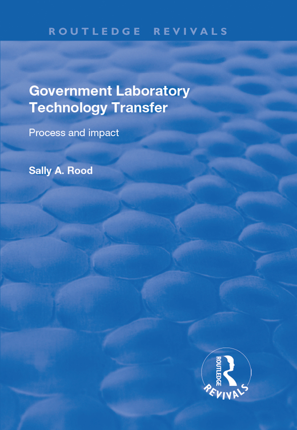 GOVERNMENT LABORATORY TECHNOLOGY TRANSFER Government Laboratory Technology - photo 1