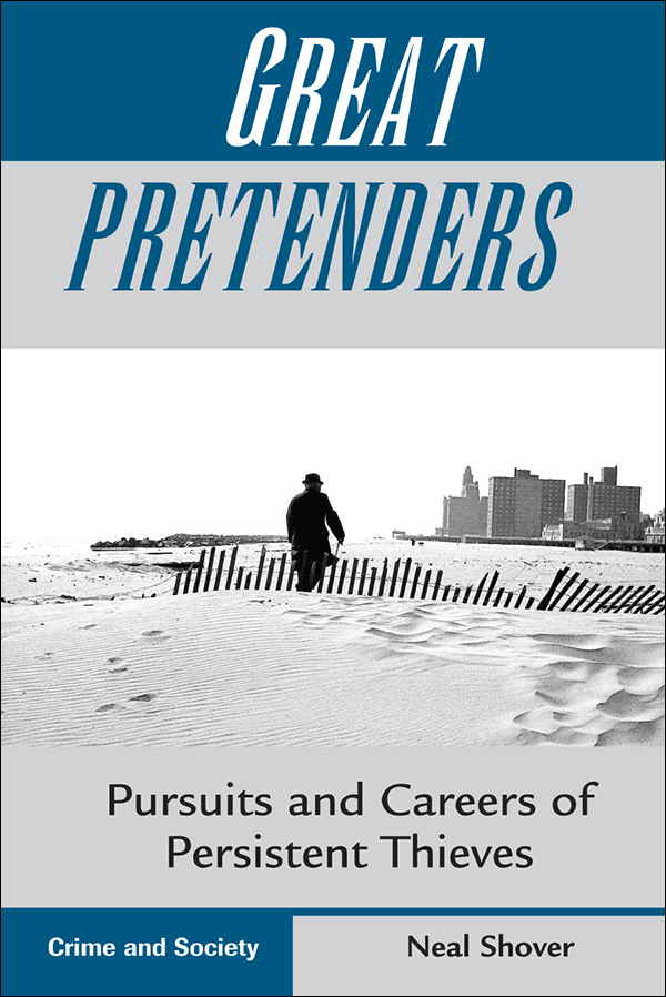 Great Pretenders Crime Society Series Editor John Hagan University of - photo 1