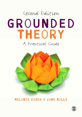 Melanie Birks - Grounded Theory