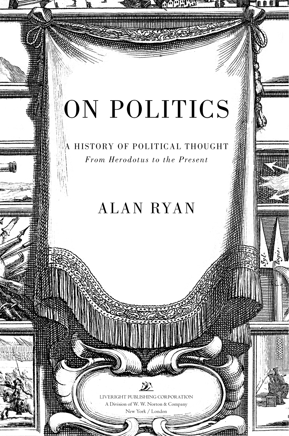 FOR YURI RYAN SIMONOVICH CONTENTS Introduction Thinking about Politics - photo 2