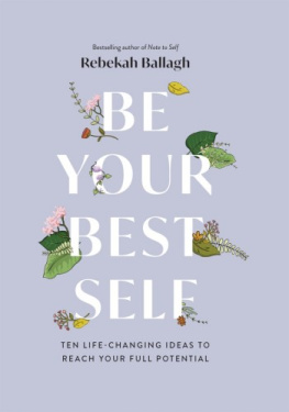 Rebekah Ballagh - Be Your Best Self