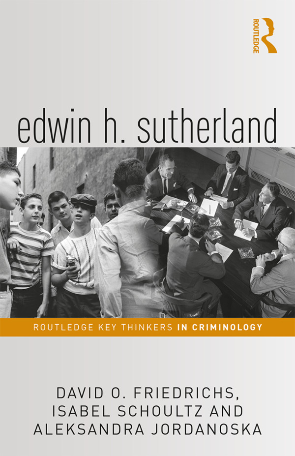 pi Edwin H Sutherland Edwin H Sutherland is widely identified as the single - photo 1