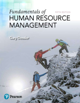 Gary Dessler - Fundamentals of Human Resource Management (2018)