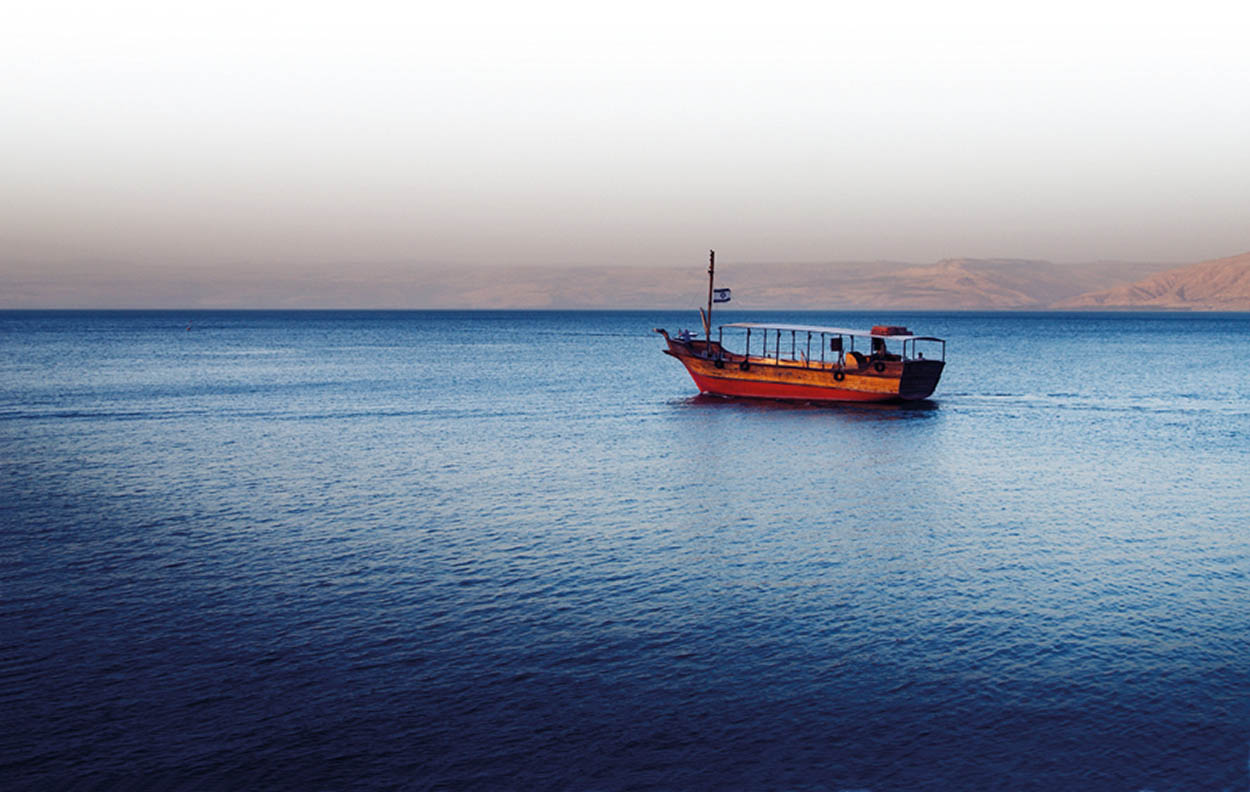 Sea of Galilee This is really a lake surrounded by a halo of mountains and - photo 5