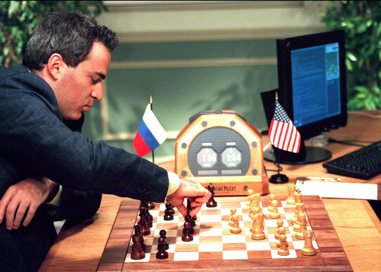 Gary Kasparov vs Deep Blue May 11 1997 Source STAN HONDA Getty Images - photo 3