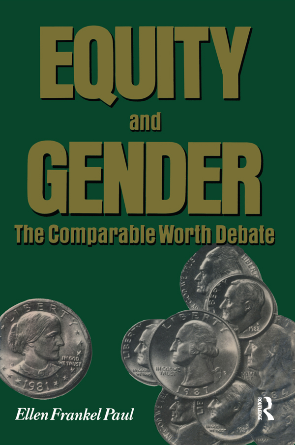 Equity and Gender This book is sponsored by the Cato Institute Founded in - photo 1