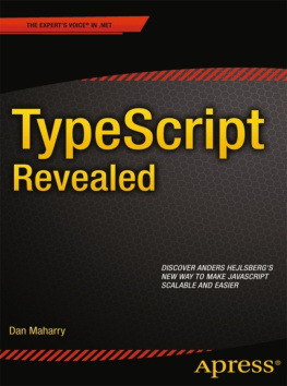 Dan Maharry TypeScript revealed