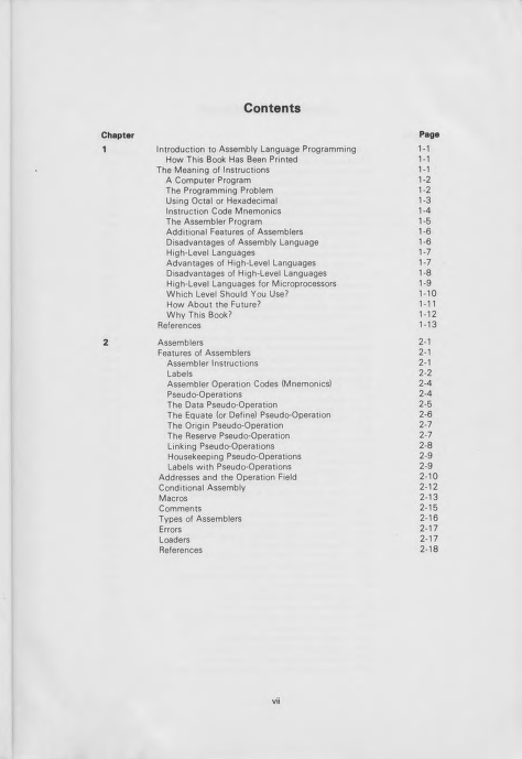 Contents Continued Chapter Page 3 The 6502 Assembly Language Instruction Set - photo 4