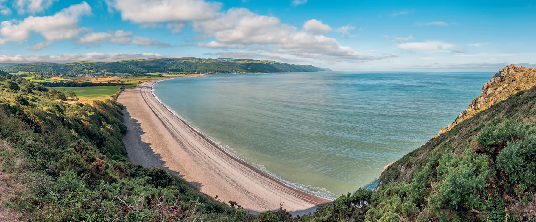 The South West Coastal Path passes Bossington Beach and Porlock Marsh Some - photo 4