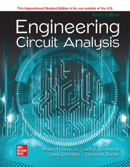 William H. Hayt Professor Emeritus - Engineering Circuit Analysis