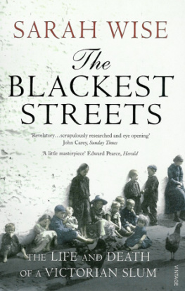 Sarah Wise The Blackest Streets: The Life and Death of a Victorian Slum