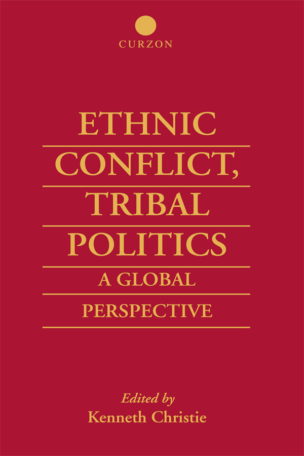 ETHNIC CONFLICT TRIBAL POLITICS First Published in 1998 by Curzon Press - photo 1