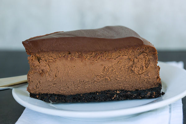 An insanely delicious rich moist and dense chocolate cheesecake that you - photo 7