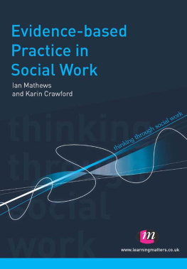 Ian Mathews - Evidence-based Practice in Social Work