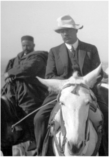 Edward Westermarck right with Abd-es-salam El-Baqqali left 1909 cropped - photo 2