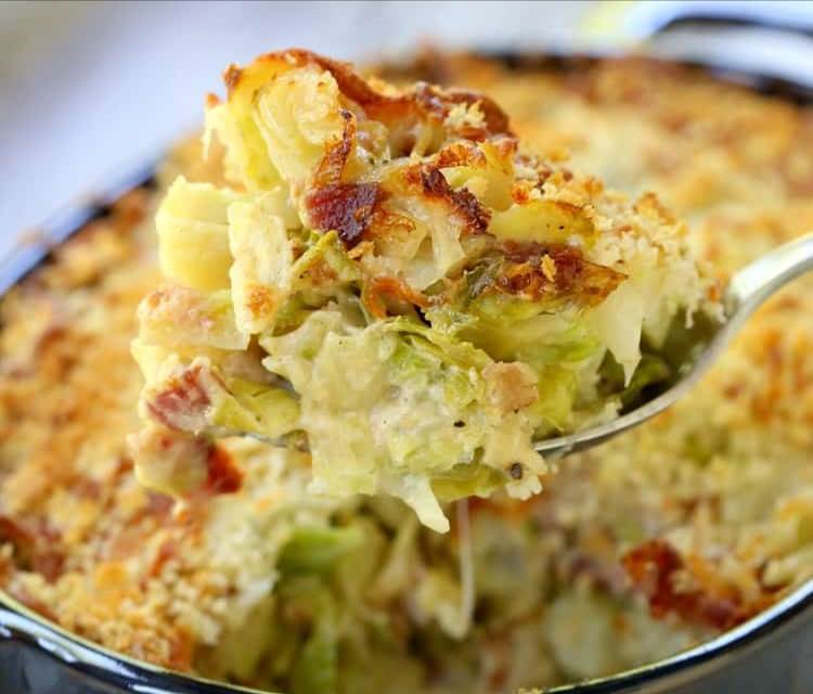 A delicious casserole with Brussel sprouts and bread crumbs Makes 1-2 - photo 10