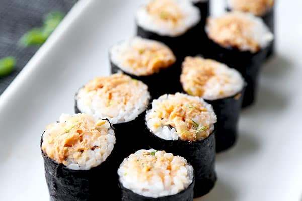 A Spicy combination of fresh tuna nori and Sushi rice Makes 8 pieces - photo 8