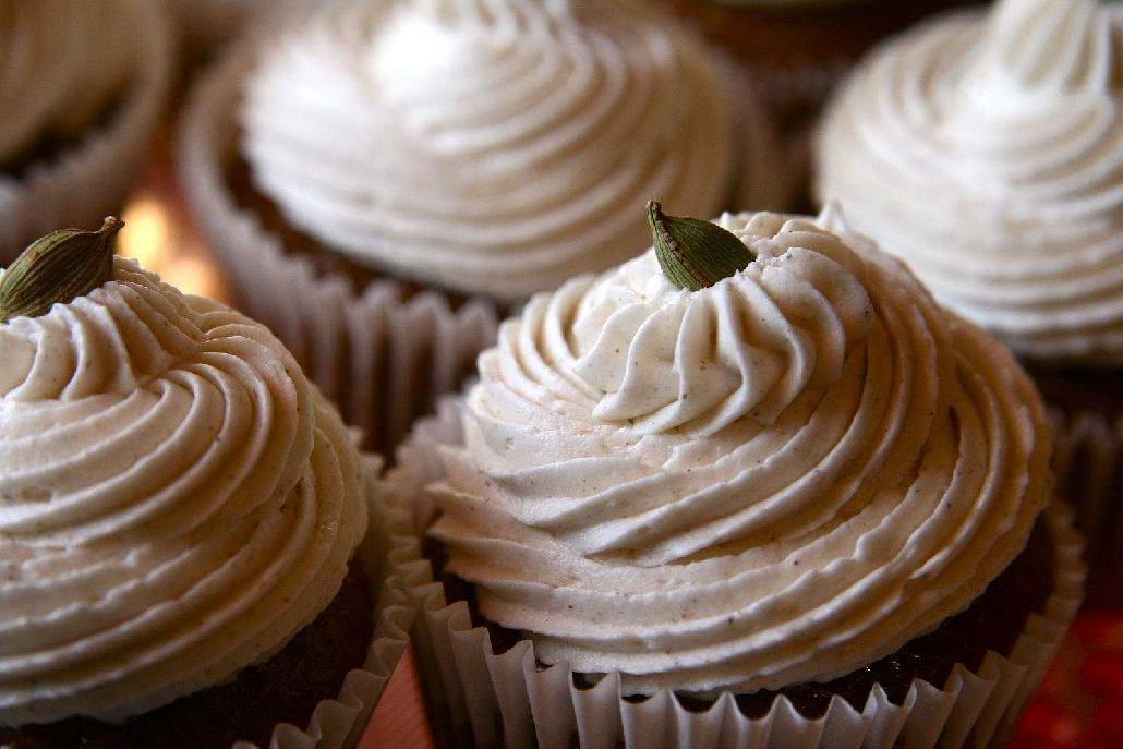 A smooth frosting with hints of cardamom undertones this unique recipe is one - photo 11