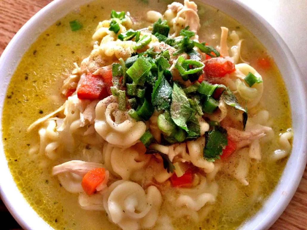 An easy and quick chicken soup recipe Serves Time 45 mins - photo 6