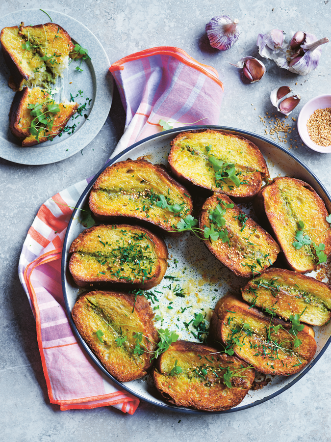 MADE-TO-SHARE GARLIC BREAD SERVES 8 150 g 5 oz unsalted butter roughly - photo 7