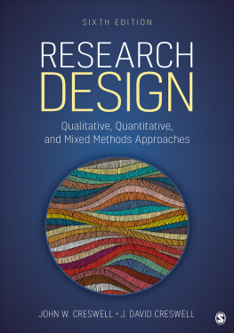 John W. Creswell - Research Design: Qualitative, Quantitative, and Mixed Methods Approaches