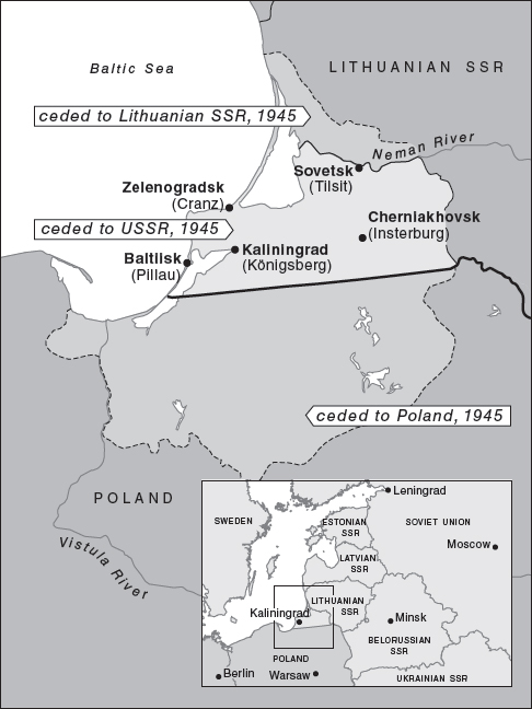 Map 3 Kaliningrad Oblast after the Second World War The MemelKlaipda region - photo 4