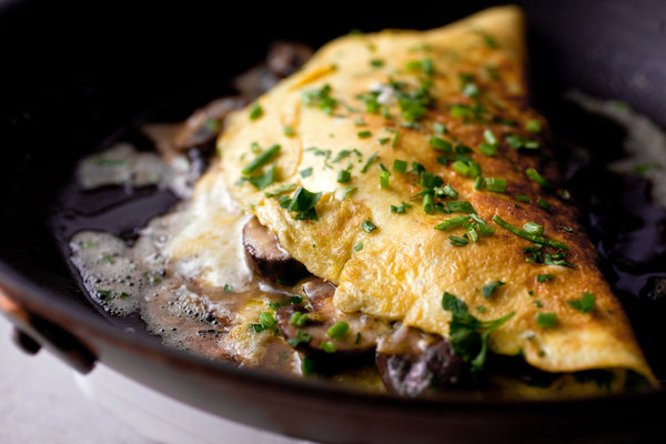 Wild mushrooms give this omelet a particular savoriness Use as many types as - photo 5