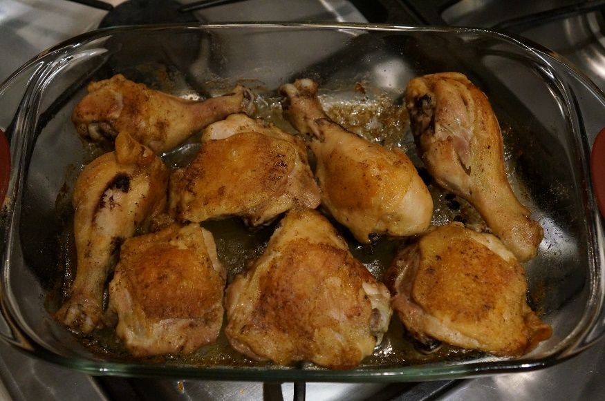 An extremely easy recipe of baked chicken thighs which can be prepared for a - photo 8