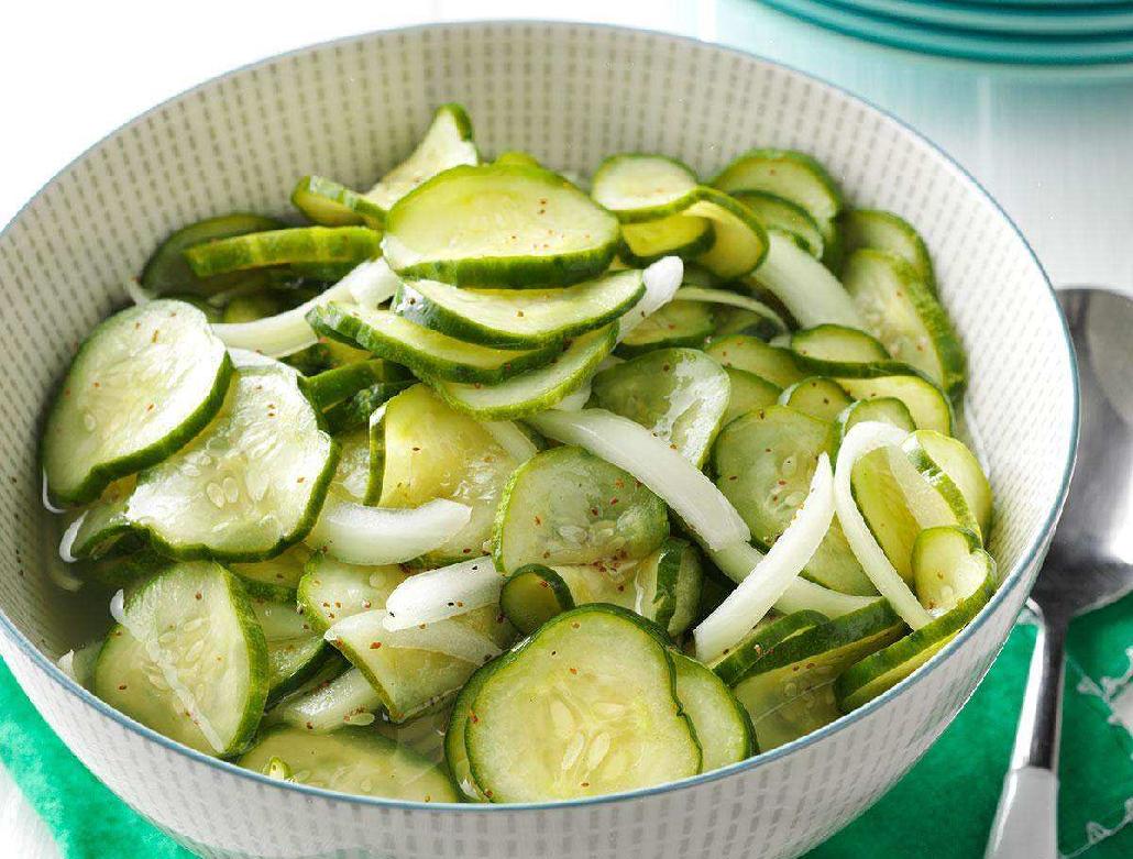 A healthy cucumber side dish that has plenty of kick Use this to accompany any - photo 7