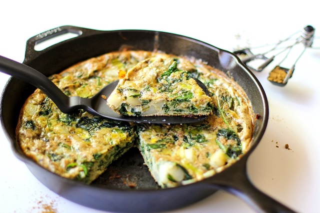 For this delicious frittata you need to ensure you cook the leeks until they - photo 5