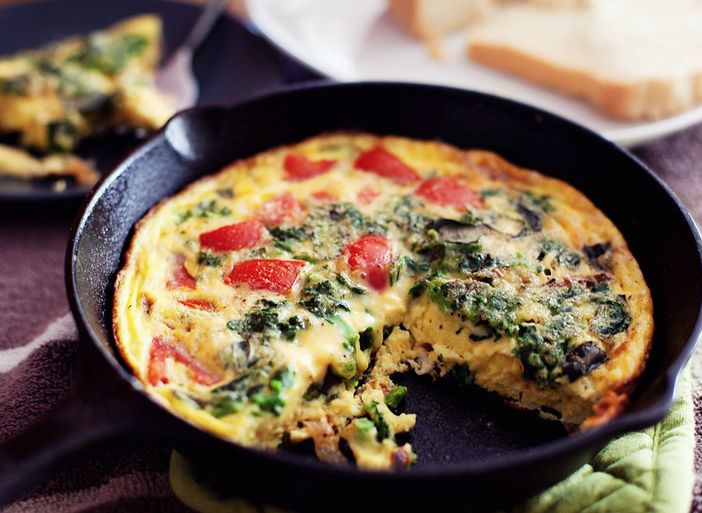 This frittata is loaded with tasty spinach and juicy red tomatoes as well as - photo 6