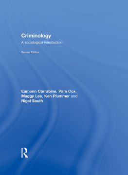 Eamonn Carrabine - Criminology: a sociological introduction