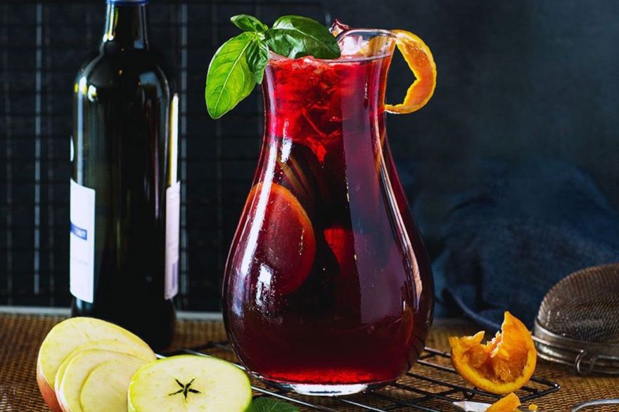 Traditionally sangrias are made with red or white wine and mixed with fruits - photo 4