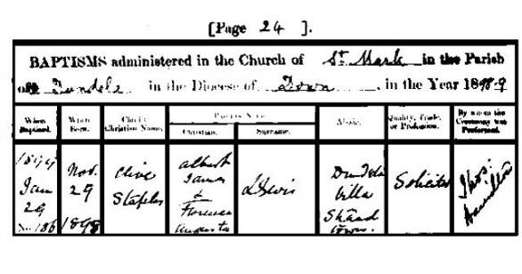 Lewis entry in the baptism register Out of the Silent Planet 1938 First - photo 19