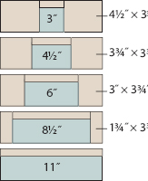 11 block assembly Piece the columns as shown in the quilt assembly diagram - photo 4