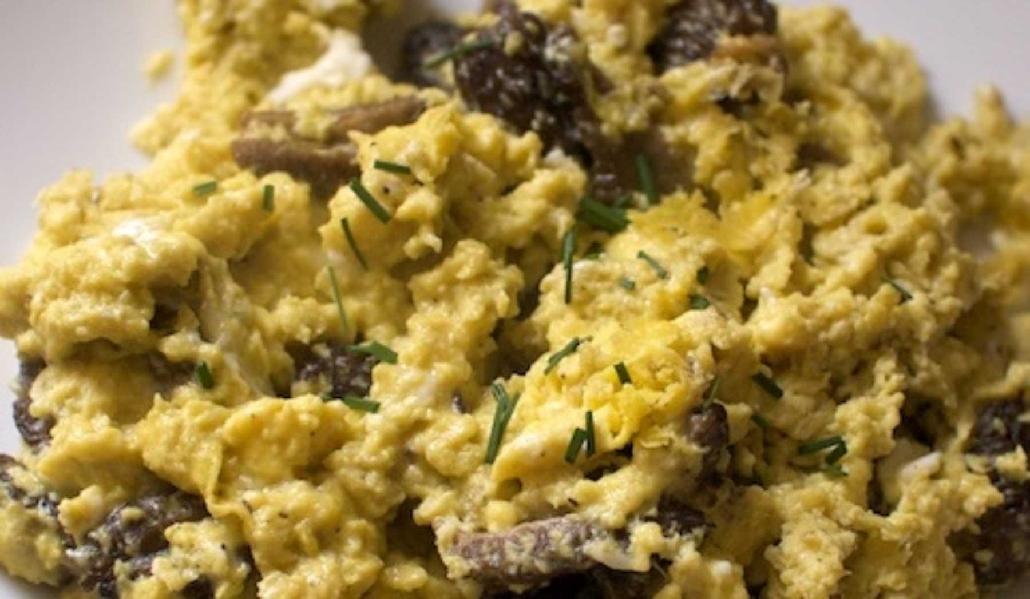 Morel mushrooms and eggs breakfast recipe Makes 1-2 servings Prep 5 - photo 7