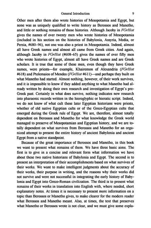 Berossos and Manetho Introduced and Translated Native Traditions in Ancient Mesopotamia and Egypt - photo 24