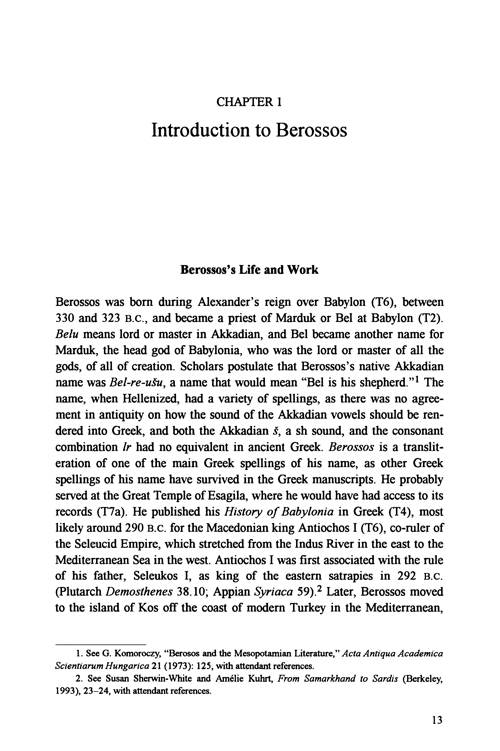 Berossos and Manetho Introduced and Translated Native Traditions in Ancient Mesopotamia and Egypt - photo 30