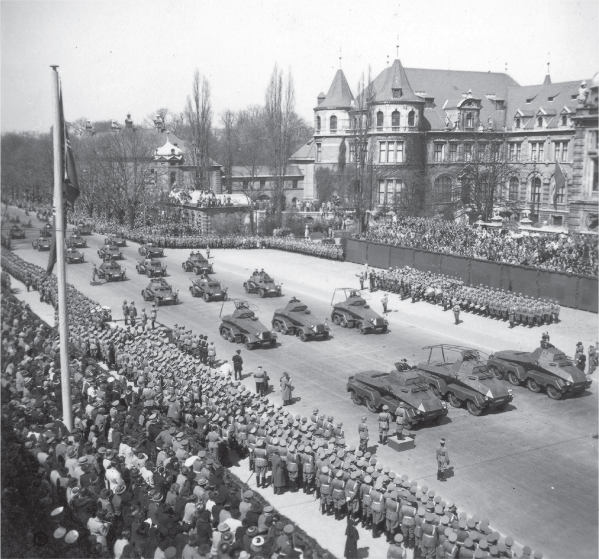 The Nazi government made extensive use of lavish parades to demonstrate its - photo 6